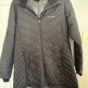Columbia Women's black Omni heat coat
